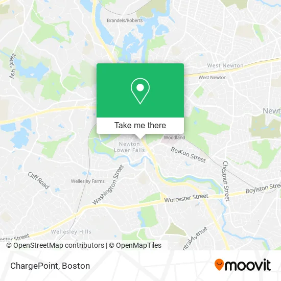 ChargePoint map