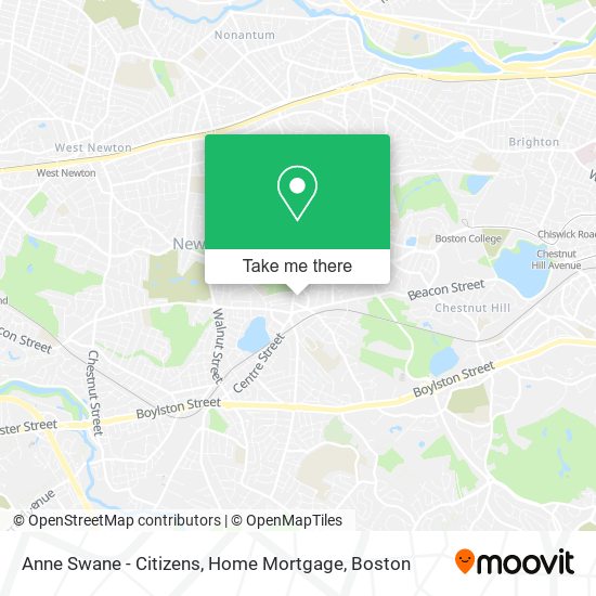 Anne Swane - Citizens, Home Mortgage map