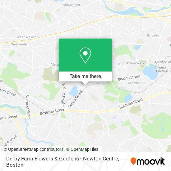 Derby Farm Flowers & Gardens - Newton Centre map