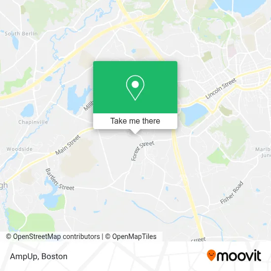 AmpUp map