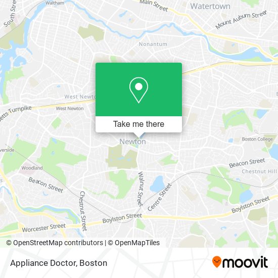 Mapa de Appliance Doctor