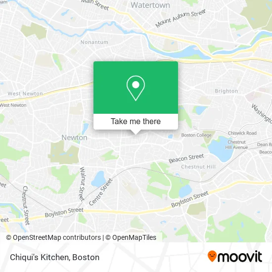 Chiqui's Kitchen map