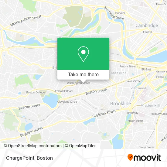 ChargePoint map