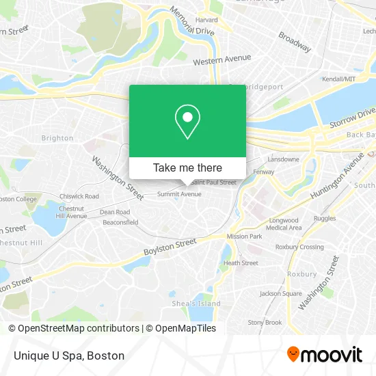 Mapa de Unique U Spa