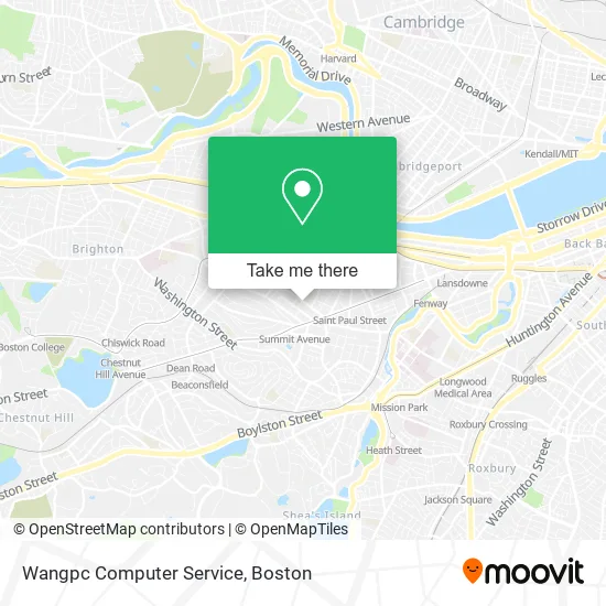 Wangpc Computer Service map
