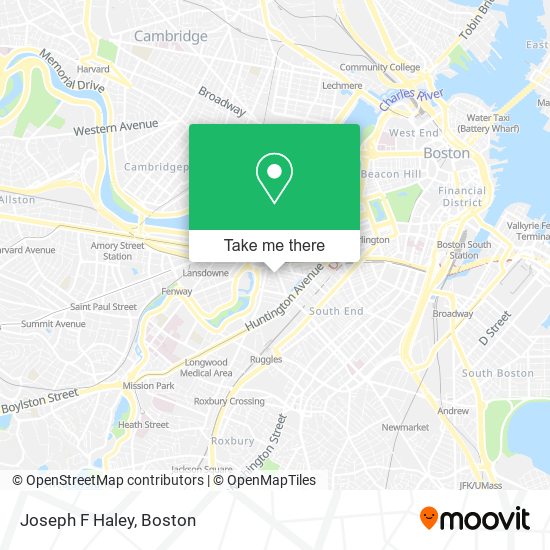 Mapa de Joseph F Haley