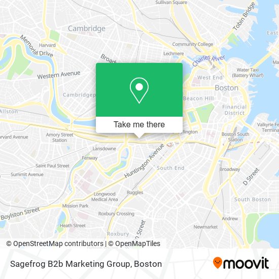 Sagefrog B2b Marketing Group map