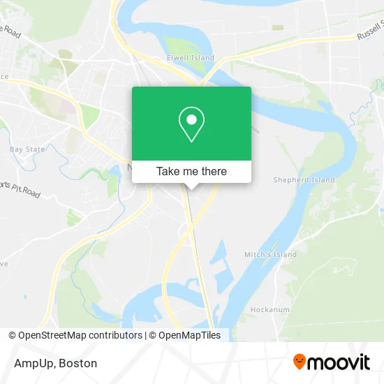 AmpUp map