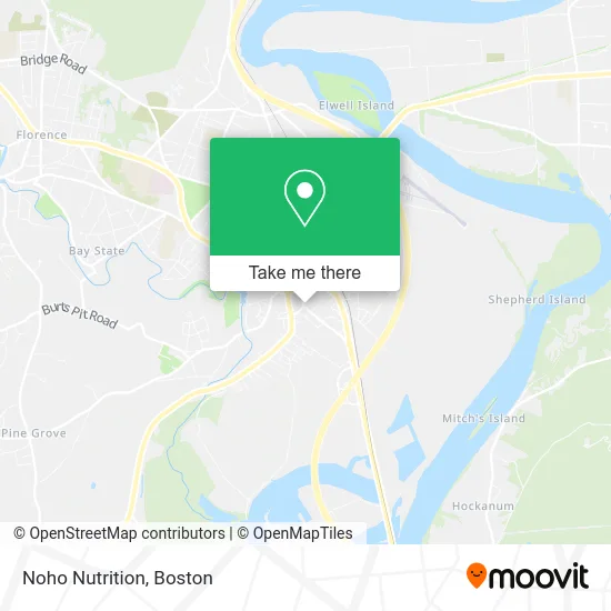 Noho Nutrition map