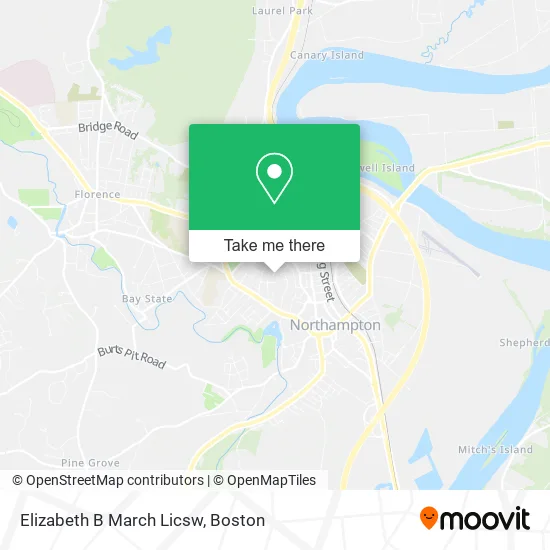 Elizabeth B March Licsw map