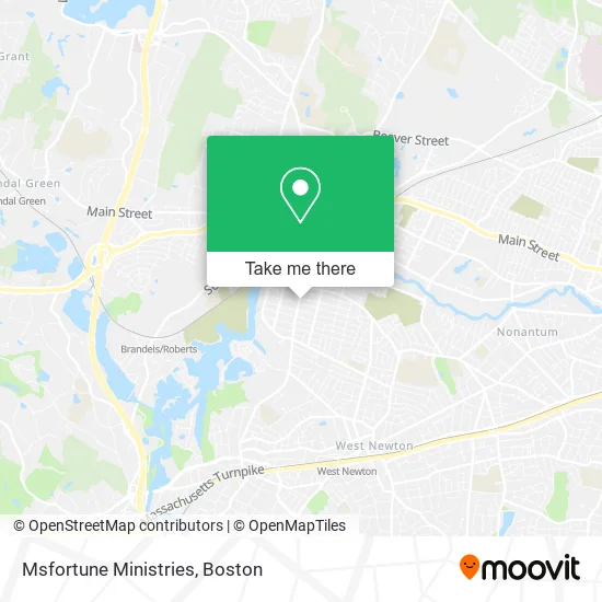 Msfortune Ministries map