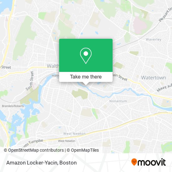 Amazon Locker-Yacin map