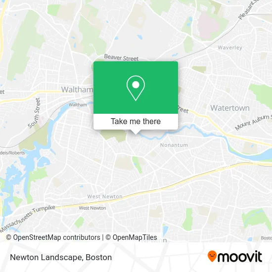 Newton Landscape map