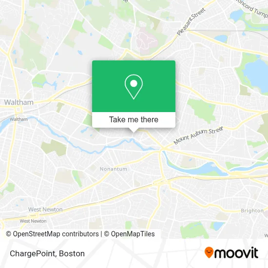 ChargePoint map