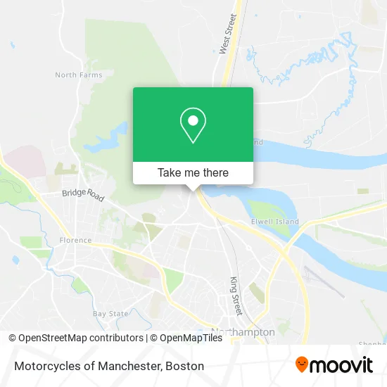 Motorcycles of Manchester map