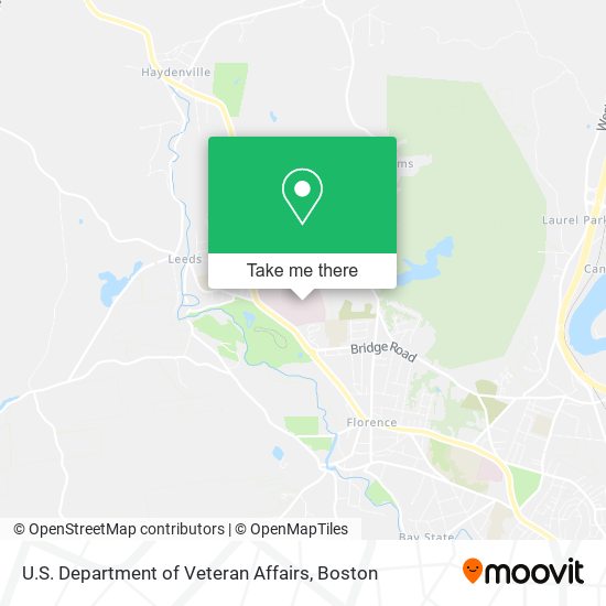 Mapa de U.S. Department of Veteran Affairs