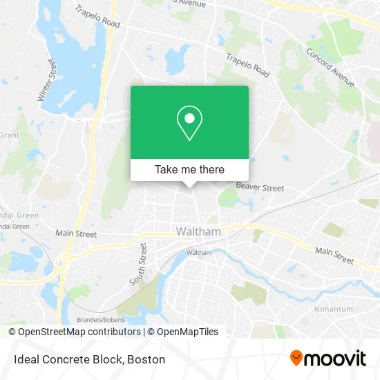 Ideal Concrete Block map