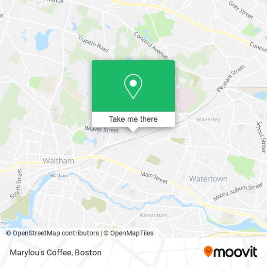 Marylou's Coffee map