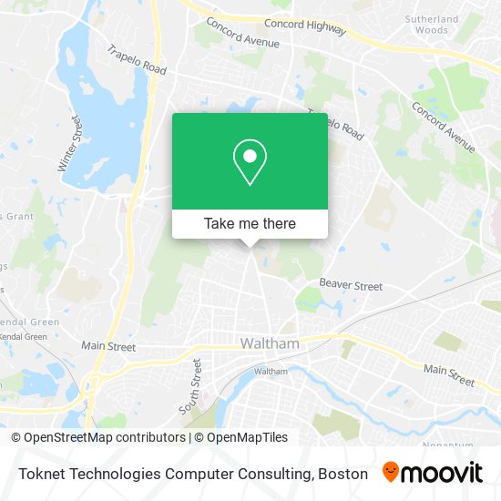 Mapa de Toknet Technologies Computer Consulting