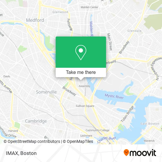 IMAX map