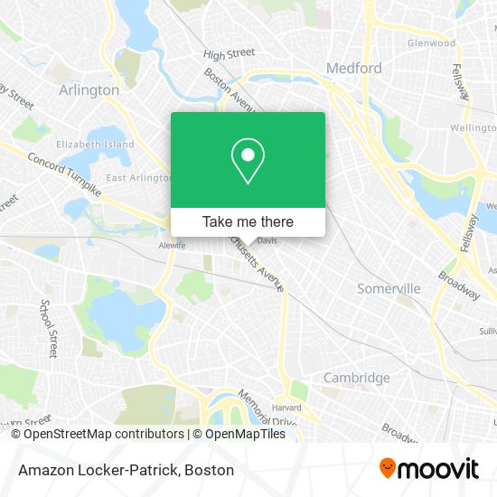 Amazon Locker-Patrick map