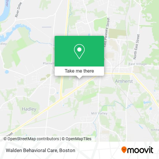 Walden Behavioral Care map