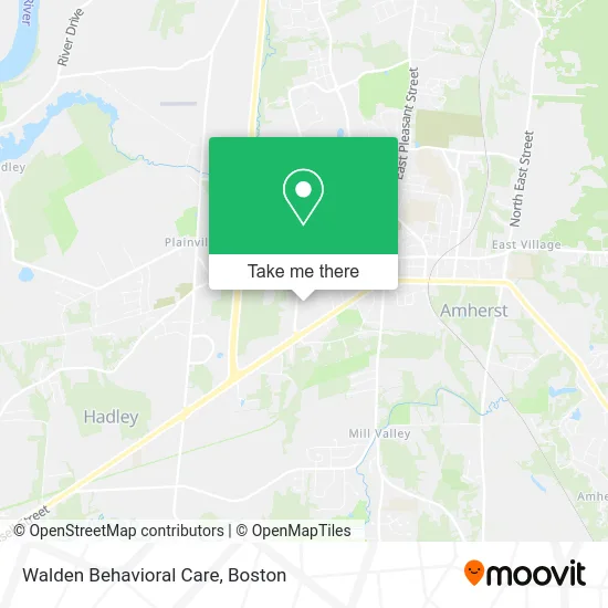 Walden Behavioral Care map