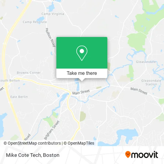 Mike Cote Tech map