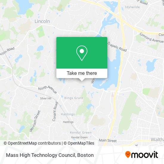 Mapa de Mass High Technology Council