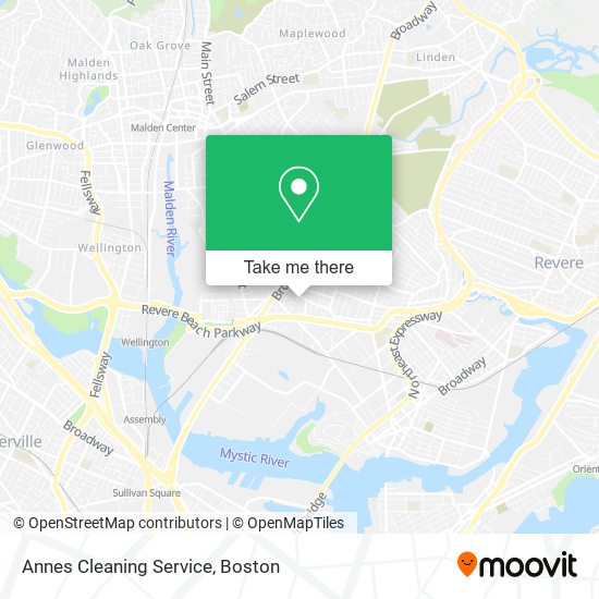 Annes Cleaning Service map