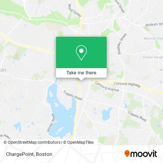 ChargePoint map