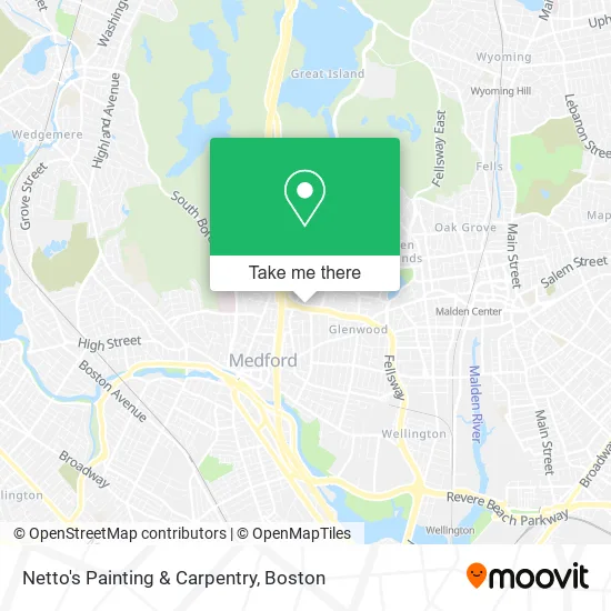 Mapa de Netto's Painting & Carpentry