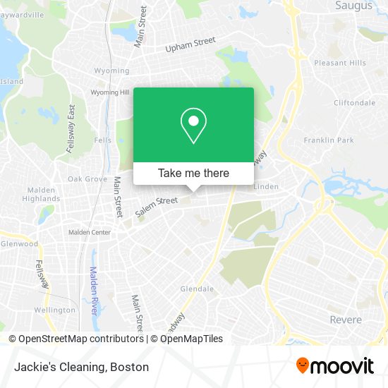 Mapa de Jackie's Cleaning