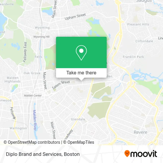 Diplo Brand and Services map