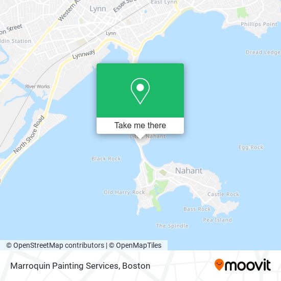 Marroquin Painting Services map