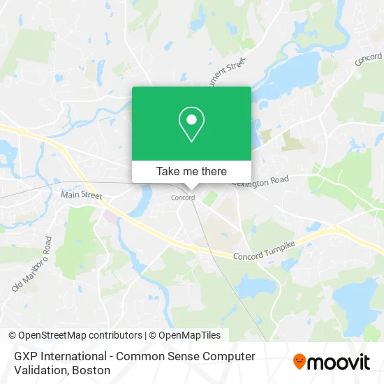 GXP International - Common Sense Computer Validation map