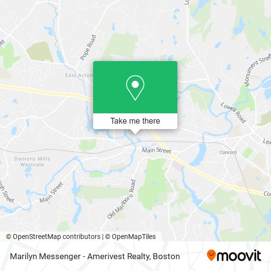 Mapa de Marilyn Messenger - Amerivest Realty