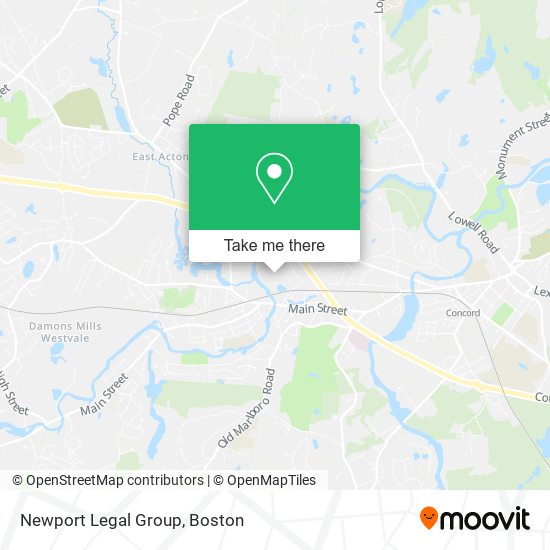 Newport Legal Group map