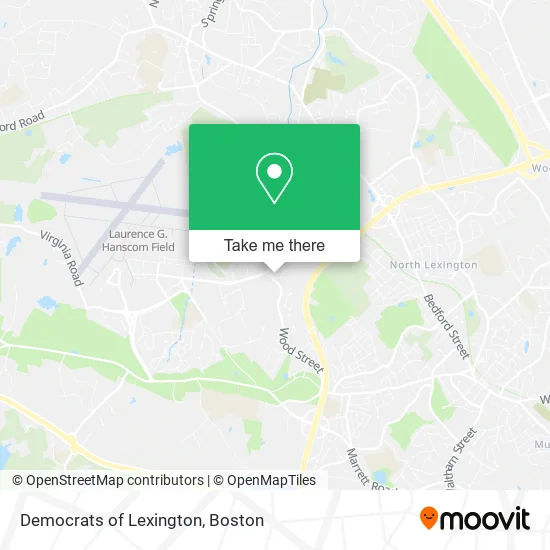 Democrats of Lexington map