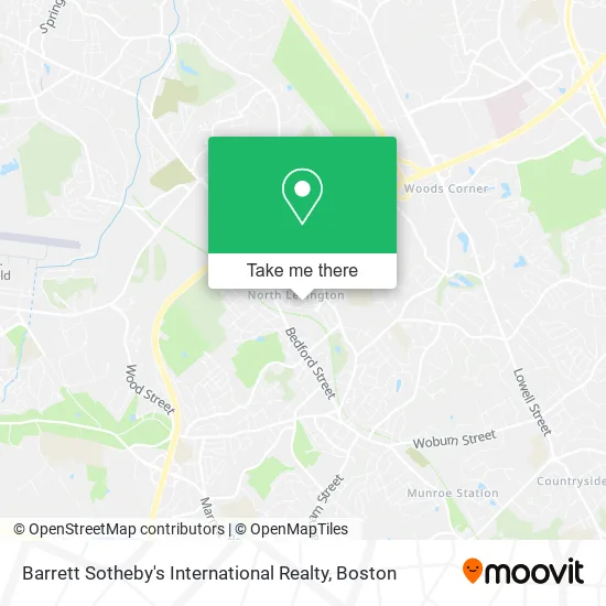Mapa de Barrett Sotheby's International Realty