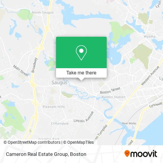Cameron Real Estate Group map