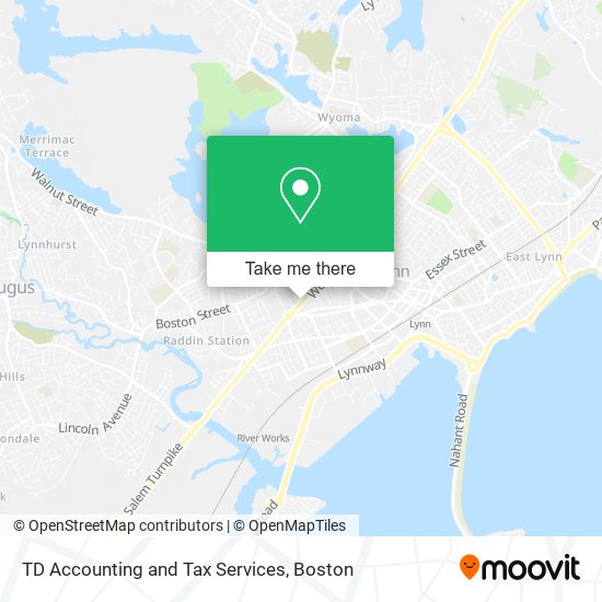 Mapa de TD Accounting and Tax Services