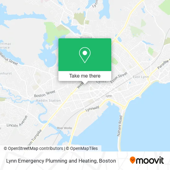 Lynn Emergency Plumning and Heating map