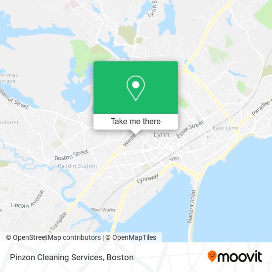 Mapa de Pinzon Cleaning Services