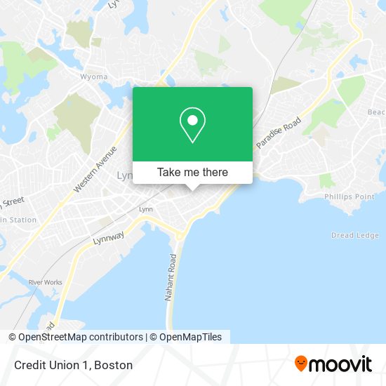 Credit Union 1 map