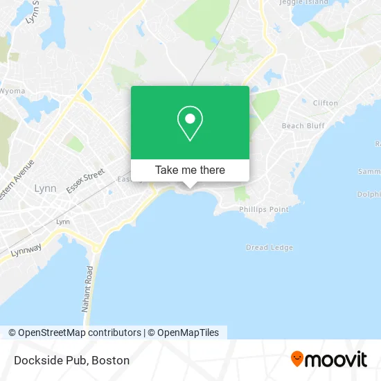 Dockside Pub map