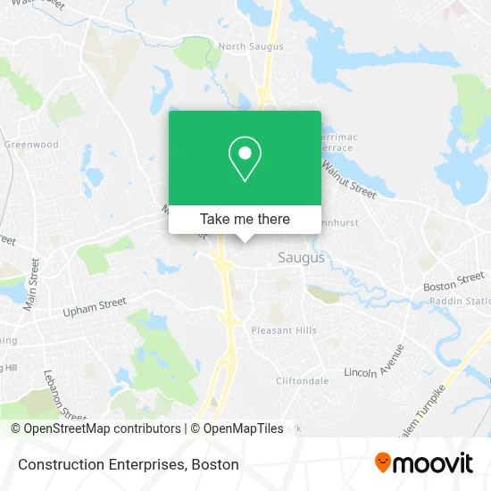 Construction Enterprises map