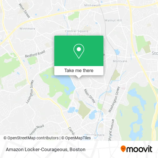 Amazon Locker-Courageous map