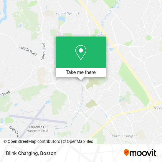 Blink Charging map