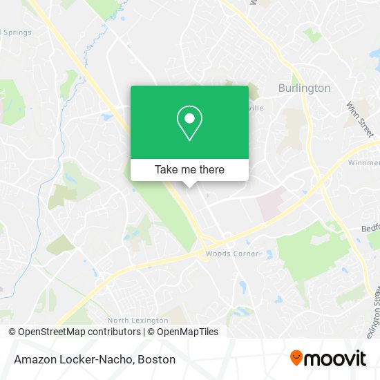 Amazon Locker-Nacho map